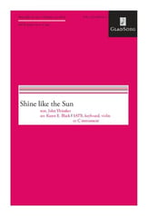 Shine Like the Sun SATB choral sheet music cover